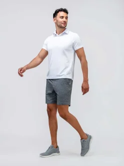 Men'S Ministry of Supply White Men'S Apollo Polo