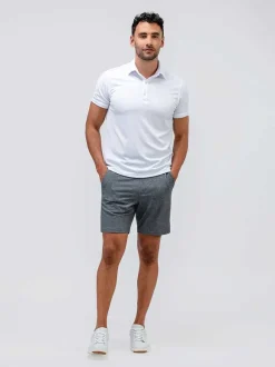 Men'S Ministry of Supply White Men'S Apollo Polo