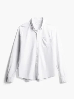 Men'S Ministry of Supply White Men'S Apollo Raglan Sport Shirt