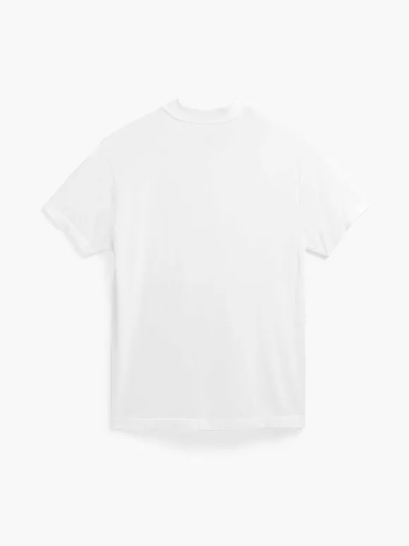 Men'S Ministry of Supply White Men'S Atlas High Crew Tee