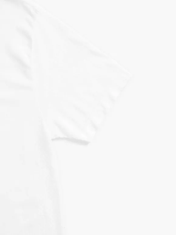 Men'S Ministry of Supply White (V-Neck) Men'S Atlas Tee
